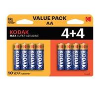 Kodak MAX SUPER - Batterie 8 x type AA - Alcaline G