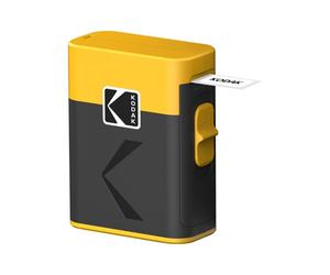 KODAK Memo Label ERA M50 - Imprimante d'Étiquettes Sans Fil, Bluetooth, iOS/Android, Thermique Sans Encre, Étiquettes 1,2-2 Pouces, Portable - Jaune