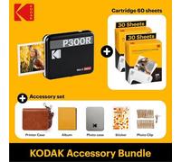Kodak mini 3 ERA noir 3X3 + 60 feuilles + KIT d'accessoires