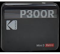 Kodak Mini 3 Retro 4PASS Imprimante Photo Portable (7,6x7,6cm) - Noir, 3 * 3