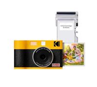 KODAK Mini Shot 2 Era 4PASS 2-in-1 Appareil Photo Instantané et Imprimante Photo Portable (5,3x8,6cm) (Appareil Photo + Paquet avec 68 Feuilles, Jaune)