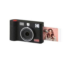 KODAK Mini Shot 2 Era 4PASS 2-in-1 Appareil Photo Instantané et Imprimante Photo Portable (5,3x8,6cm) (Appareil Photo Instantané + 8 Feuilles, Noir)