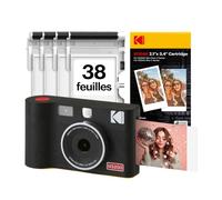 KODAK Mini Shot 2 Era Appareil Instantané 5x7,6cm, 38 Feuilles, Noir