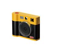 KODAK Mini Shot 3 Era 4PASS 2-in-1 Appareil Photo Instantané et Imprimante Photo Portable (7,6x7,6cm) (Appareil Photo + Paquet avec 68 Feuilles, Jaune)