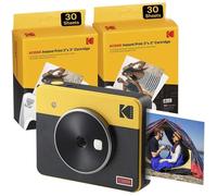 Kodak Mini Shot 3 Retro, Appareil Photo Instantané Argentique avec Imprimante Photo Portable Intégrée, Compatible iOS et Android
