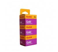 KODAK Pack 3 x Pellicule Kodak Gold Couleur 200 ISO - Format 135-35 mm - 36 Poses