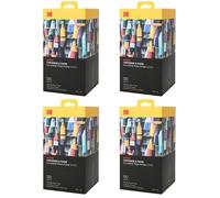 KODAK Pack Bundle 4 x PHC120 - Cartouche et papiers 480 photos format 10 x 15 cm (Compatible imprimante KODAK PD450, PD480, PD450WIFI et PD460)