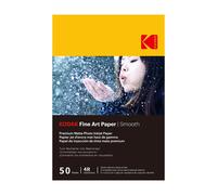 Kodak Papier Fine Art lisse 230 g 10 x 15 cm 50 feuilles