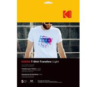 Kodak Transferts T-shirt – Papier thermocollant haute qualité, logiciel inclus – Blanc