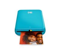 KODAK Step Imprimante photo instantanée, Photos autocollantes couleur Zink 5 x 7,6 cm, compatible Bluetooth avec appareils iOS et Android, application de retouche, bleu