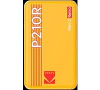 Kodak Photo Printer Mini 2 Retro - Imprimante - couleur - thermique par sublimation - 53.3 x 86.4 mm jusqu'à 1 min/page (couleur) - Bluetooth - jaune G