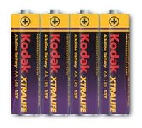 - Pile - XTRALIFE Alcaline - AA/LR06 - pack de 4 shrink