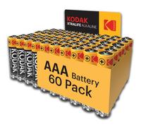 Kodak Piles AAA Xtralife - Alcalines LR03 1,5V - Pack de 60 Jaune