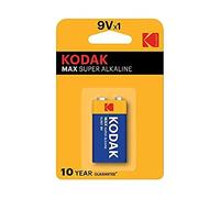 Kodak Pile alcaline Max 6LR61 (9V) – 1 unité