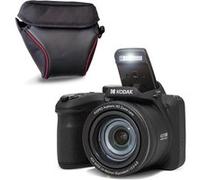KODAK Pixpro Astro Zoom AZ405 + Housse de Protection - Appareil Photo Numerique Bridge, Zoom X40, Grand Angle de 24 mm, 20 Megapixels, LCD 3, Video Full HD 1080p, OIS, Pile AA - Noir Noir G