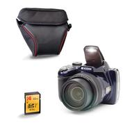 KODAK Pixpro Astro Zoom AZ528 - Appareil Photo Numérique Bridge, Zoom X52, Grand Angle de 24 mm, 16 Mégapixels CMOS, LCD 3", Wi-FI, Rafale 6 i/s, Contrôle sans Fil