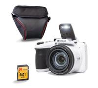 KODAK Pixpro AZ405 Bridge 20MP, Zoom X40, Grand Angle 24mm, Full HD 1080p, OIS, LCD 3"", Housse + Carte SDHC 32GB U1, Pile AA -
