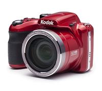KODAK Pixpro AZ421 - Appareil Photo Bridge Numérique, Zoom optique 42X, Grand angle de 24 mm, 16 Mpixels, LCD 3, Vidéo HD 720p, OIS, Batterie Li-ion - Rouge
