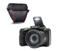 KODAK Pixpro AZ425 Appareil Photo Bridge 20MP, Zoom Optique 42x + Etui - Vidéo Full HD, Grand Angle 24 mm, Ecran LCD 3'' - Noir