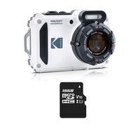 KODAK Pixpro Pack WPZ2 + 1 carte SD Kodak - Compact 16M Pixels, étanche à 15m, Anti-Choc, Video 720p, Ecran LCD 2,7 - Batterie Li-ion - Blanc - Neuf
