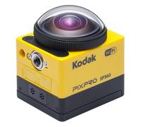 KODAK Pixpro SP360 17,52 MP Full HD CMOS 25,4 / 2,33 mm (1 / 2.33 ), Jaune - Pack Extrême