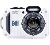 Kodak Pixpro WPZ2WH Appareil photo numérique 15 Mill. pixel Zoom optique: 4 x blanc avec accu, flash stabilisation d'image, WiFi