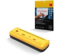 Kodak Plastifieuse A4 Kd-Lmvc + 10 Pochettes A4 150 Microns ¿ 2 Rouleaux, 25cm/Min, Chauffe 4-5 Min ¿ Pour Documents, École, Bureau, Maison