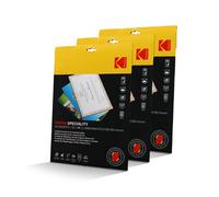 Kodak Pochettes Plastifiantes A4 Couleurs - Kd-Lma4clr-Pk12c - 3 X 12 (36), 150 Microns, Rouge, Jaune, Bleu