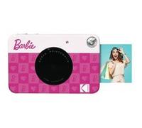 Barbie x Kodak Printomatic Appareil Photo Numérique Couleur - Appareil Photo Portable Barbie 5MP Imprime Photos Autocollantes 2x3” - Style Iconique