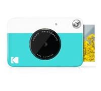 Kodak Printomatic - Appareil Photo à Impression Instantanée avec Papier Autocollant Zink 5 cm x 7,6 cm, Bleu -