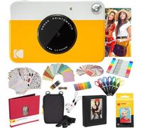 Kodak Printomatic Appareil Photo instantané (Jaune) Forfait Tout-en-Un Papier Photo Zink (20 Feuilles) et Bien Plus Encore