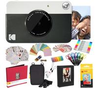 KODAK Printomatic Appareil Photo instantané (Noir) Forfait Tout-en-Un Papier Photo Zink (20 Feuilles) et Bien Plus Encore