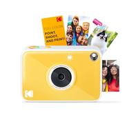 Kodak Printomatic+ Appareil Photo Numérique Instantané 10MP avec LED RVB, Imprime des Photos Couleur sur Papier Zink 2x3” - Jaune