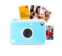 Kodak Printomatic+ Appareil Photo Numérique Instantané 10MP avec LED RVB, Imprime des Photos Couleur sur Papier Zink 2x3” - Bleu