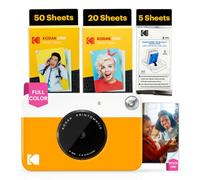 Kodak Printomatic Caméra Instantanée Full-Color - Pack 75 Feuilles - Photo Zink 2x3 - Jaune