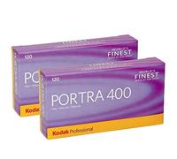 Kodak Professional Portra 400 Lot de 5 Films négatifs Couleurs Format Moyen 120 Rouleaux, 400 ISO, 10-Pack