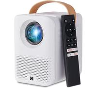 KODAK Projecteur Intelligent FLIK HD9 | Mini Film Portable intérieur et extérieur Blanc avec Applications de Streaming Android TV, Wi-FI et Bluetooth, Haut-parleurs intégrés