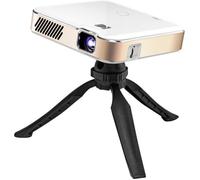 Kodak RODPJS450 Projecteur Portable Intelligent HDK Luma 450- Compatible Wi-FI, Bluetooth, HDMI et USB - Résolution Native 1080p (4K) jusqu'à 150 Pouces, 200 lumens ANSI - Trépied Inclus, Blanc