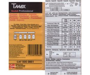 KODAK Révélateur T-Max 1L Concentré pour 5 Litres