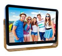 KODAK RWF108V - Cadre Photo Numerique 10 pouces (Wifi, ecran tactile 1280x800, Photo/Video/Musique/Calendrier/Horloge/Meteo, 32GB, Batterie, Prise Secteur) Rose G