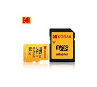 Kodak Carte mémoire microSDXC 64 Go UHS-I U3 V30 Classe 10 650x