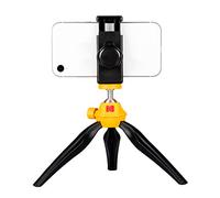 KODAK Smartphone Tripod - Vlogging Trépied/poignée pour smartphones et caméras avec système de fixation à vis ¼ (Parfait pour les Vlogs/Vlogging, Déclencheur à distance Bluetooth amovible)