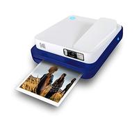 KODAK SMILE Classic, appareil photo numérique avec Bluetooth (Bleu) images de 16 mp, 35 impressions par charge - Comprend : papier photo ZINK de 3,5 x 4,25 pouces, Cadres autocollants
