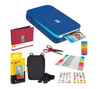 KODAK Smile Imprimante numérique instantanée (Bleu) Scrapbook Kit avec étui Souple