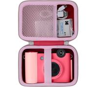 Kodak Smile+ Instant Print Digital Camera Hard Travel Case with Shoulder Strap,Portable Protective Cover for 2x3 Photo Prints (Case Only).[J73]