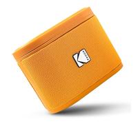 KODAK Soundbrix - Enceinte Bluetooth Magnétique avec Mécanisme de Docking, Sans Fil, Connectez jusqu'à 100 Enceintes, Autonomie de 3h, Charge Type-C, Puissance 5W RMS - Orange