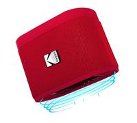 KODAK SOUNDBRIX Enceinte Portable sans Fil - Connexion Jusqu'à 100 Enceintes - Dock Magnétique et Son Puissant 5W - 3H d'Autonomie - Rouge
