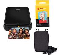 KODAK Step Imprimante Imprimante Photo Mobile sans Fil avec Technologie Zinc (Noir) Kit de Voyage, 2 x 3