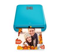 KODAK Step Imprimante photo instantanée, Photos autocollantes couleur Zink 5 x 7,6 cm, compatible Bluetooth avec appareils iOS et Android, application de retouche, bleu