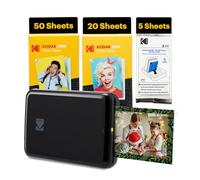 KODAK Step Imprimante Smartphone Instantanée - Pack 75 Feuilles - Mini Imprimante sans Fil - Noir